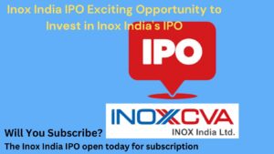 The subscription for the Inox India IPO is now open