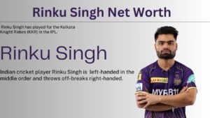 Rinku Singh net worth in rupees: Rinku Singh Biography, Cricketer caste and religion