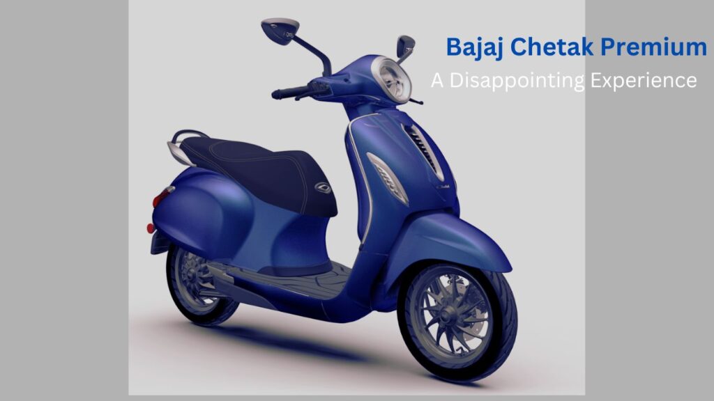 Bajaj Chetak Premium new electric scooters