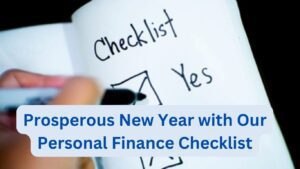 Personal finance checklist