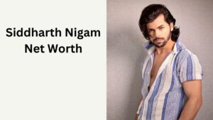 Siddharth Nigam Net Worth